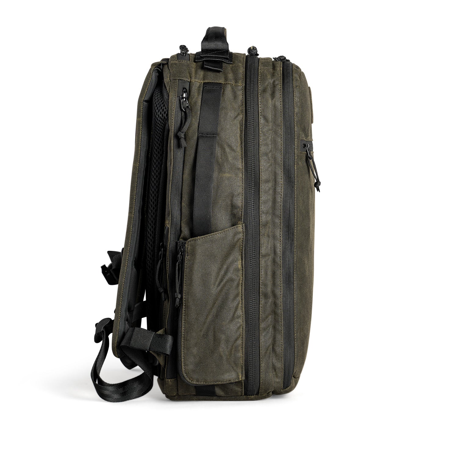 ミニマルミリタリーバックパック CTactical CT15 PlusROBIC CT15 Plus - Waxed Canvas – Ctactical