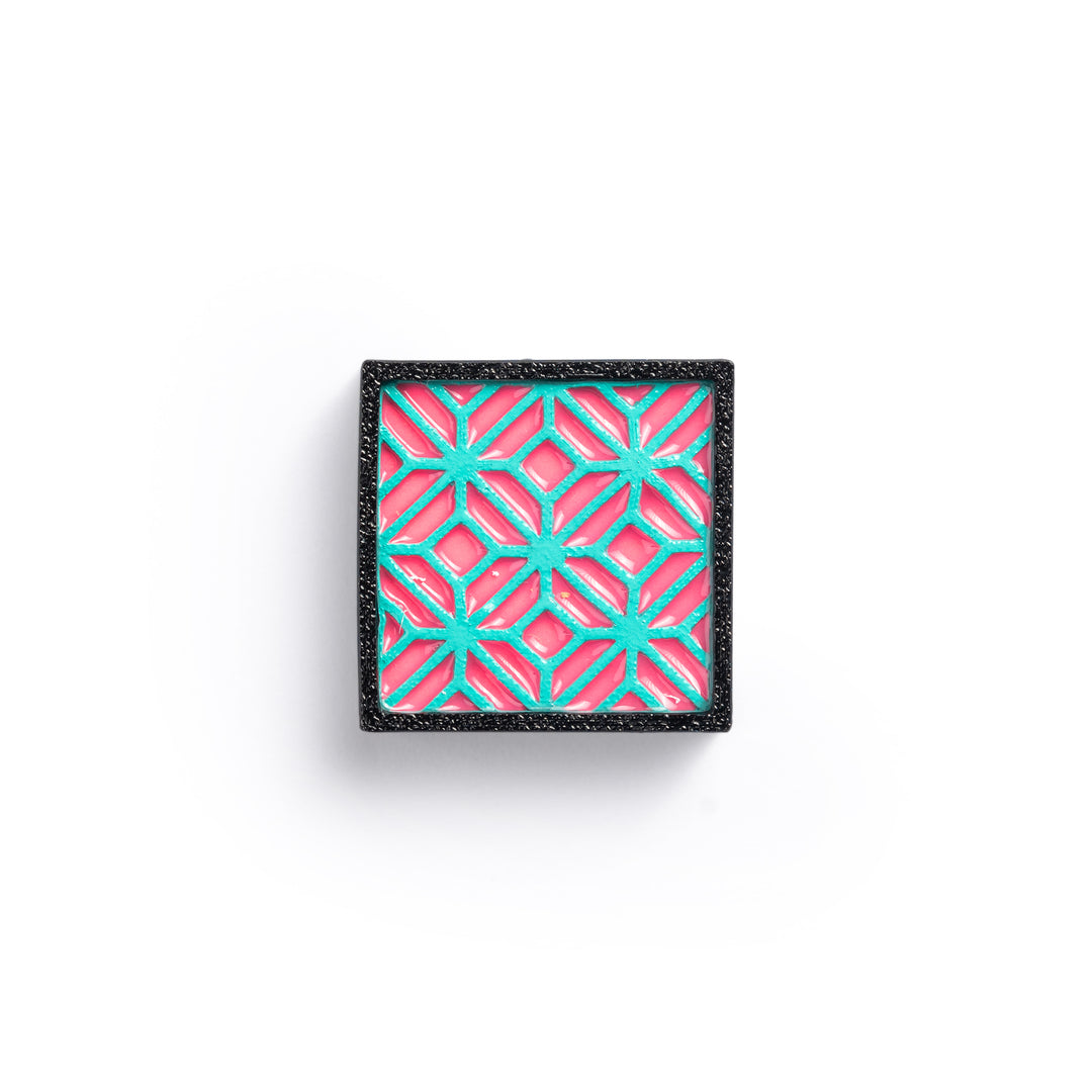MOLLE Clip Indochine Tiles - Pattern 05 - Glow In The Dark