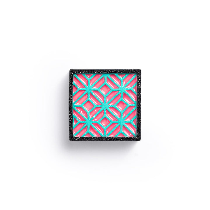 MOLLE Clip Indochine Tiles - Pattern 05 - Glow In The Dark