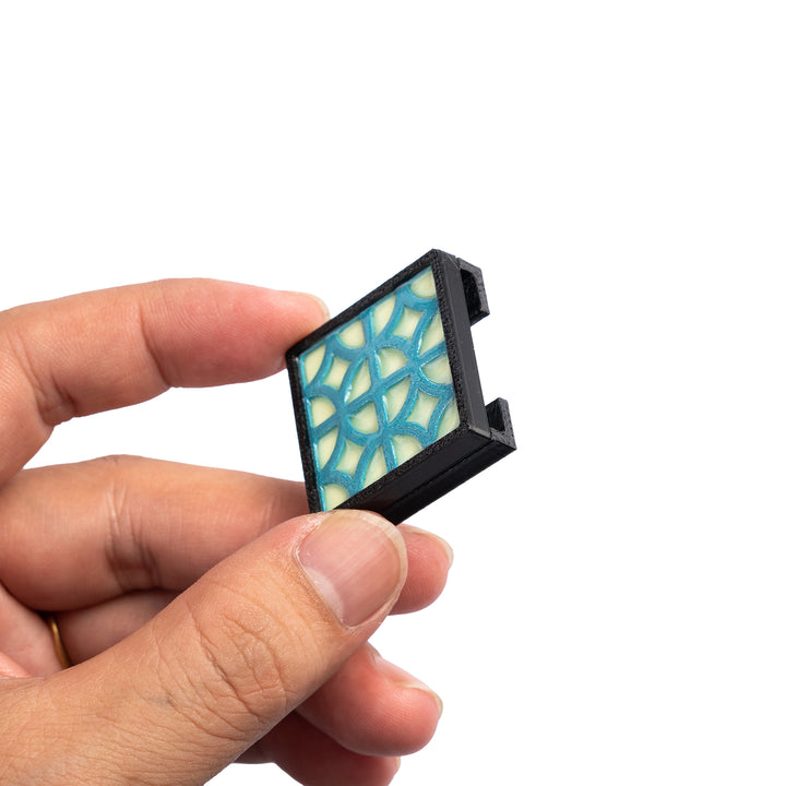 MOLLE Clip Indochine Tiles - Pattern 03 - Glow In The Dark