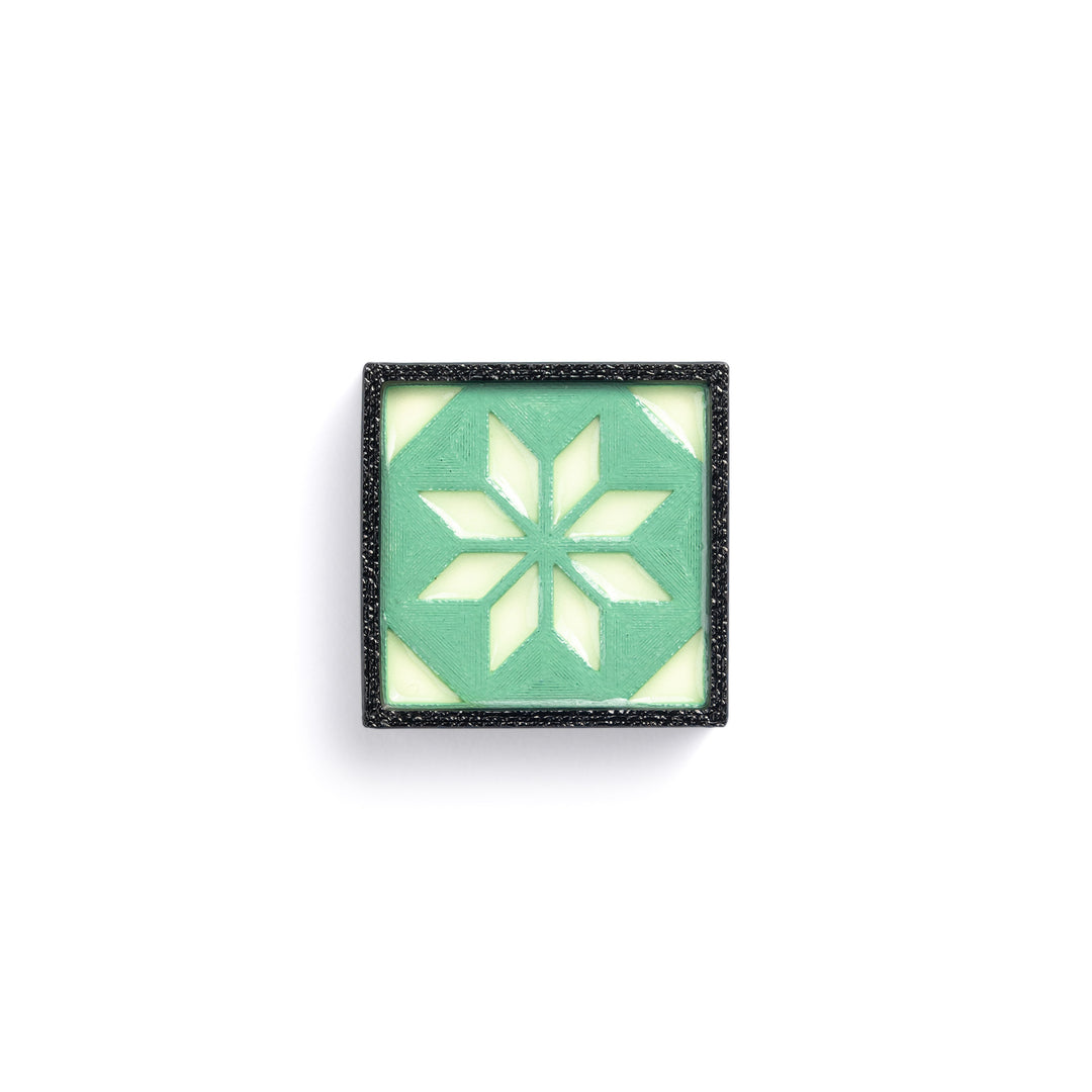 MOLLE Clip Indochine Tiles - Pattern 01 - Glow In The Dark