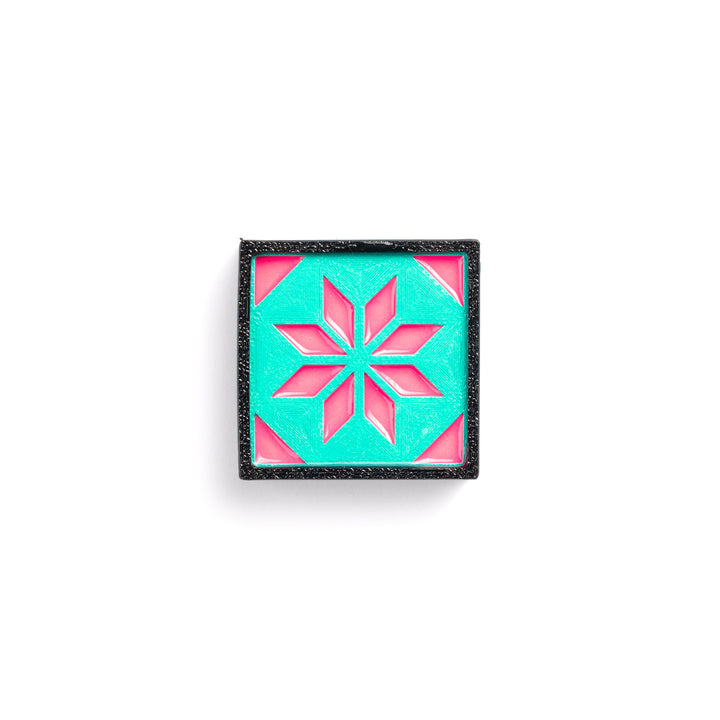 MOLLE Clip Indochine Tiles - Pattern 01 - Glow In The Dark