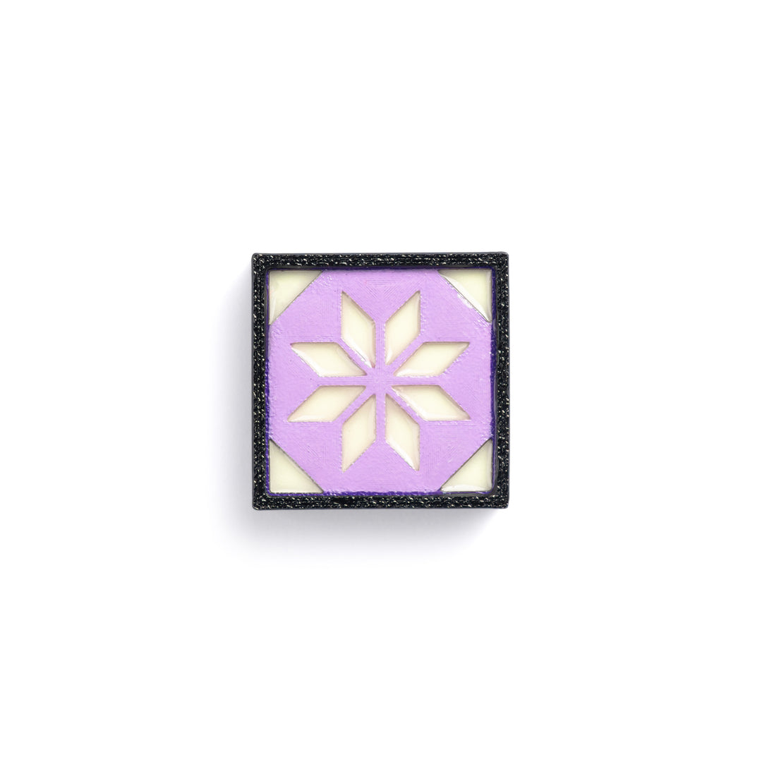 MOLLE Clip Indochine Tiles - Pattern 01 - Glow In The Dark