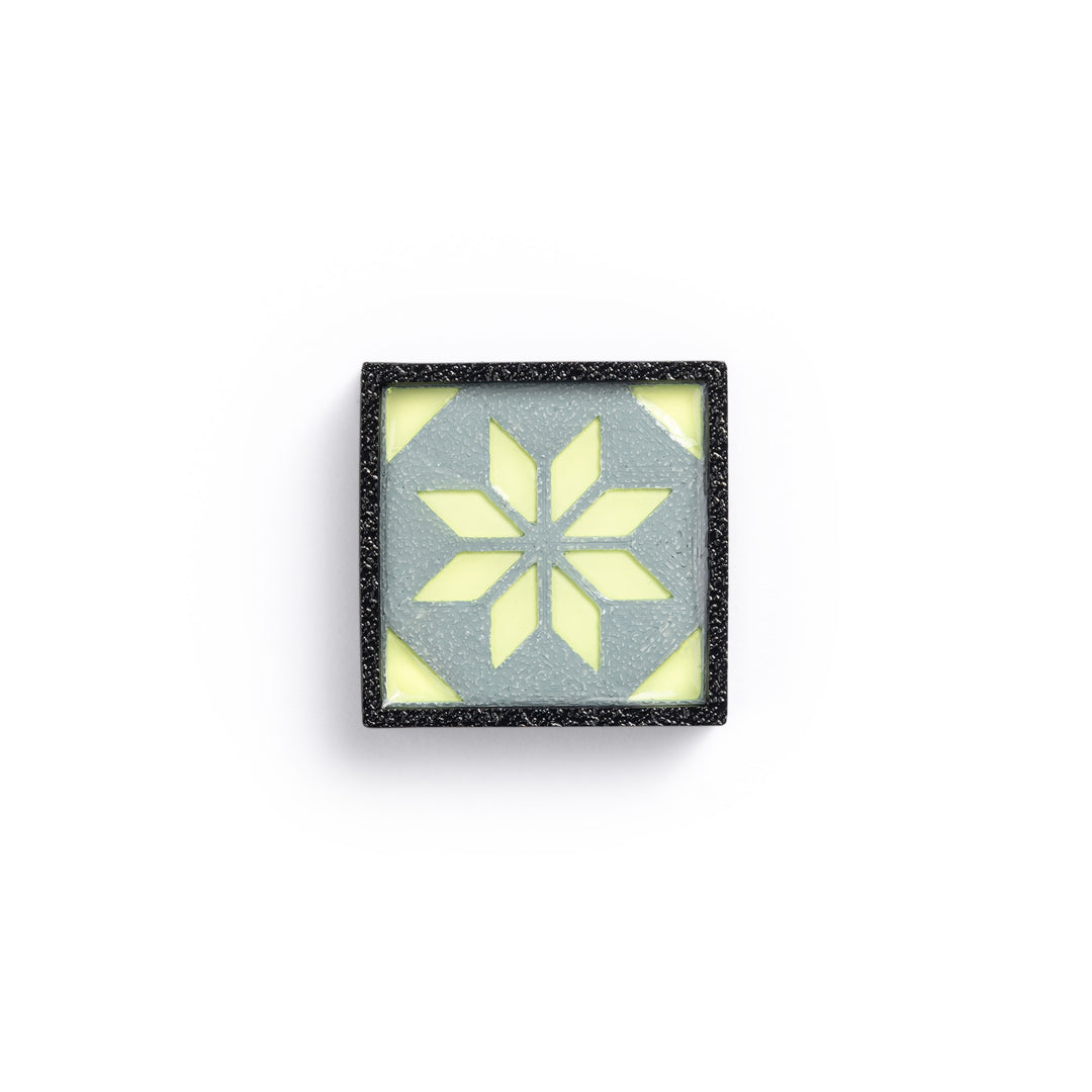 MOLLE Clip Indochine Tiles - Pattern 01 - Glow In The Dark