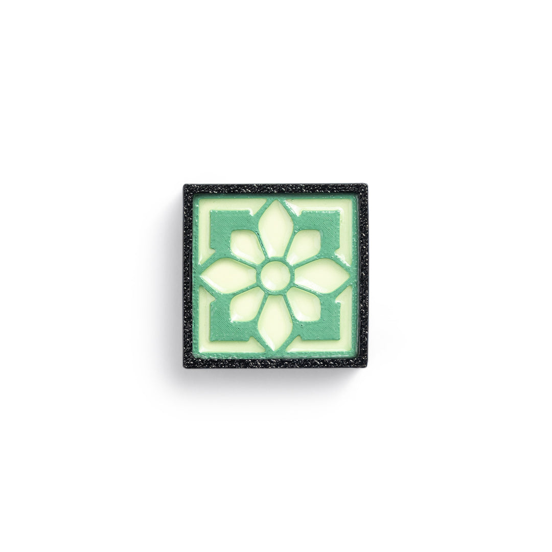MOLLE Clip Indochine Tiles - Pattern 02 - Glow In The Dark