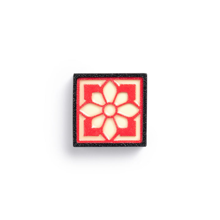 MOLLE Clip Indochine Tiles - Pattern 02 - Glow In The Dark