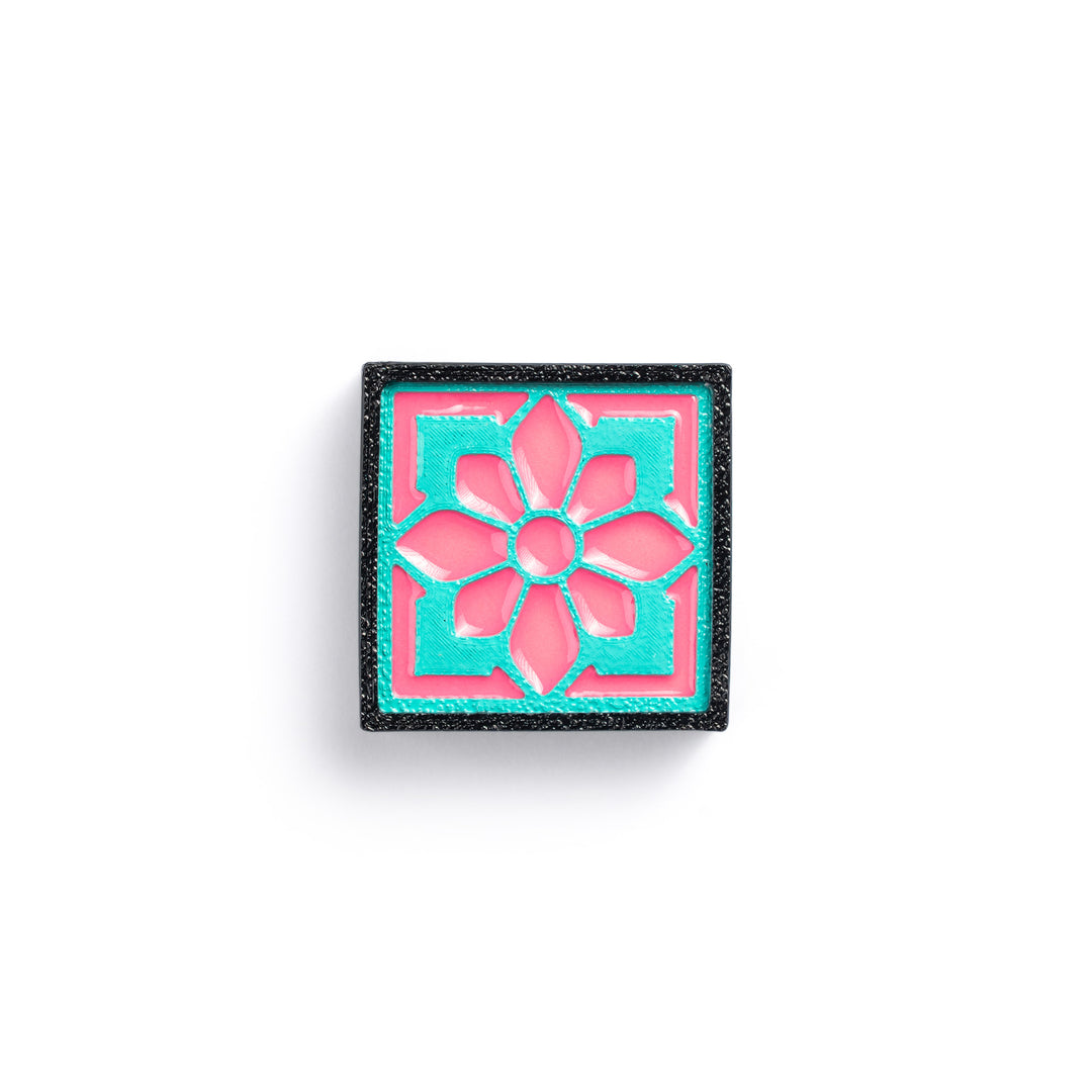 MOLLE Clip Indochine Tiles - Pattern 02 - Glow In The Dark