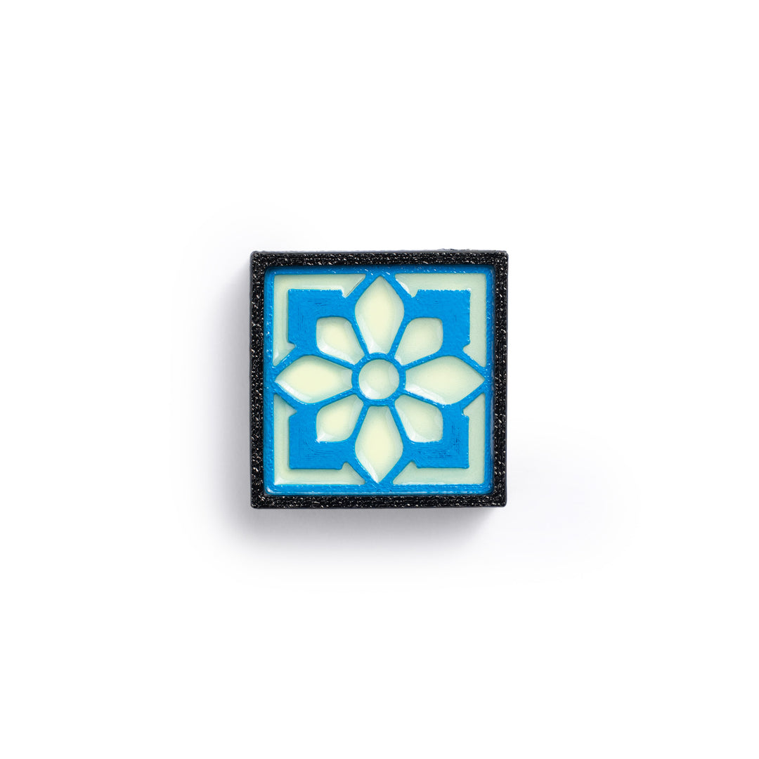 MOLLE Clip Indochine Tiles - Pattern 02 - Glow In The Dark