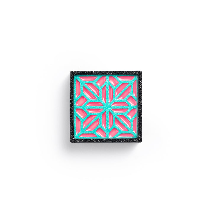 MOLLE Clip Indochine Tiles - Pattern 04 - Glow In The Dark