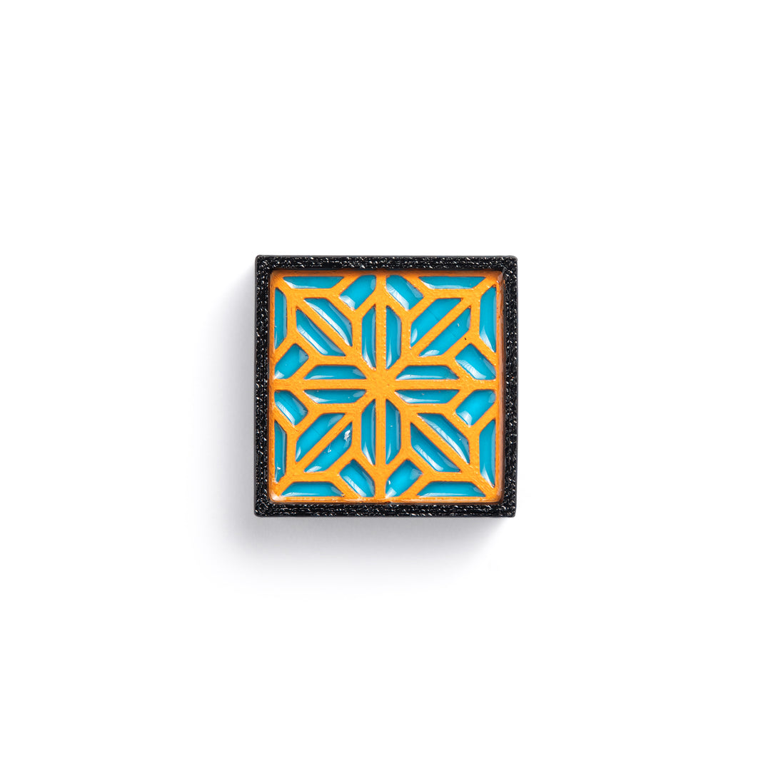 MOLLE Clip Indochine Tiles - Pattern 04 - Glow In The Dark