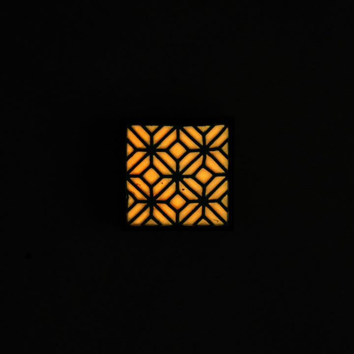 MOLLE Clip Indochine Tiles - Pattern 05 - Glow In The Dark
