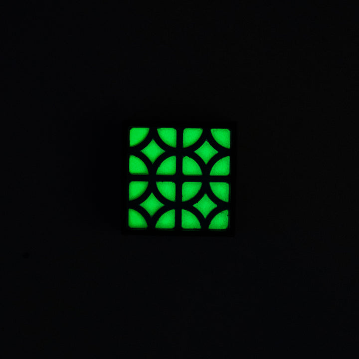 MOLLE Clip Indochine Tiles - Pattern 03 - Glow In The Dark