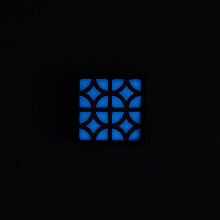 MOLLE Clip Indochine Tiles - Pattern 03 - Glow In The Dark