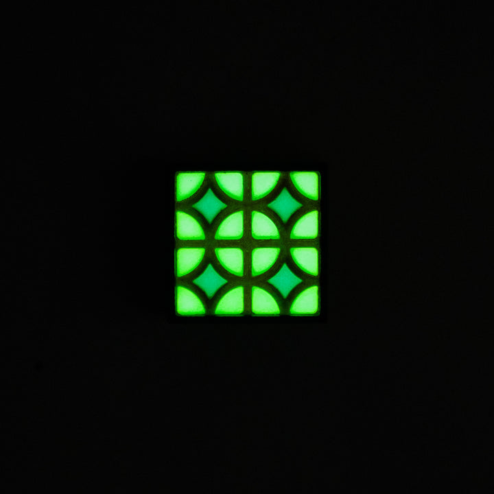 MOLLE Clip Indochine Tiles - Pattern 03 - Glow In The Dark