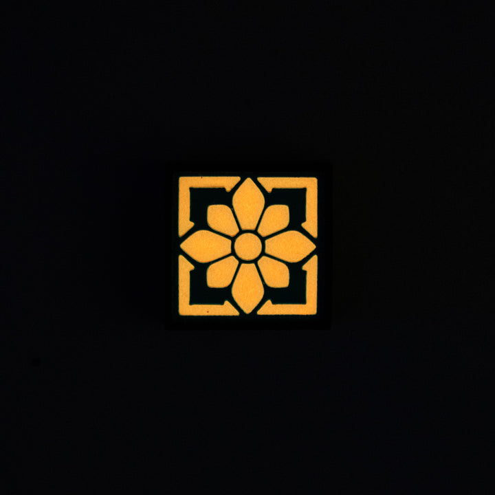 MOLLE Clip Indochine Tiles - Pattern 02 - Glow In The Dark