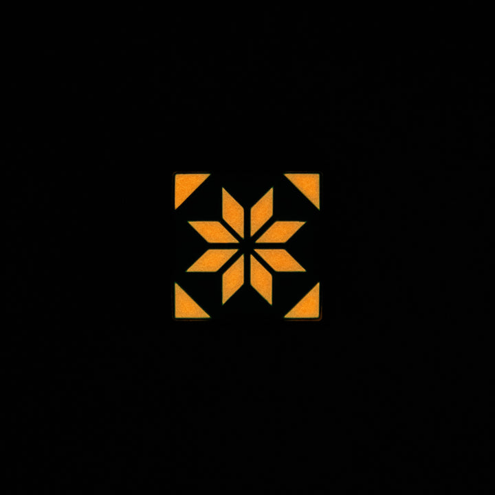 MOLLE Clip Indochine Tiles - Pattern 01 - Glow In The Dark