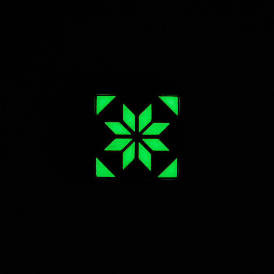 MOLLE Clip Indochine Tiles - Pattern 01 - Glow In The Dark