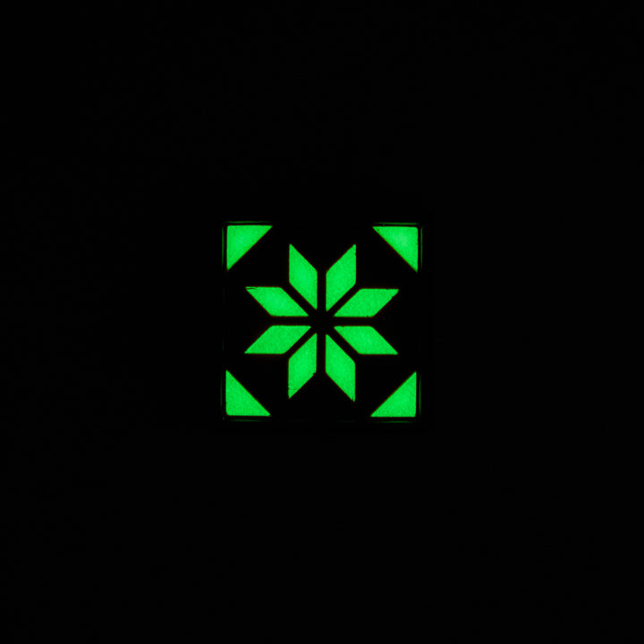 MOLLE Clip Indochine Tiles - Pattern 01 - Glow In The Dark
