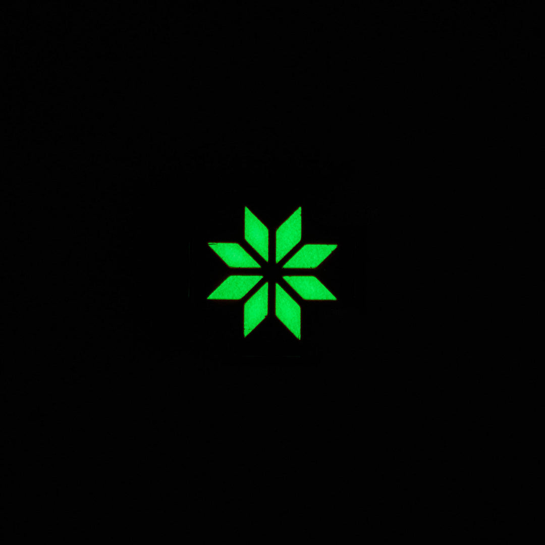 MOLLE Clip Indochine Tiles - Pattern 01 - Glow In The Dark