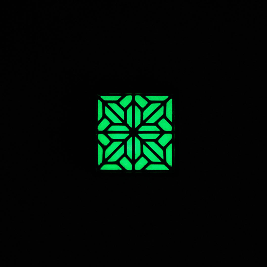 MOLLE Clip Indochine Tiles - Pattern 04 - Glow In The Dark