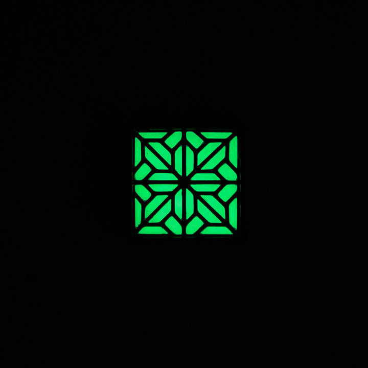 MOLLE Clip Indochine Tiles - Pattern 04 - Glow In The Dark