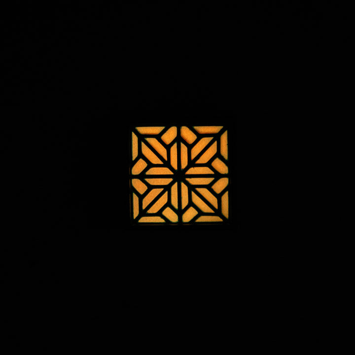 MOLLE Clip Indochine Tiles - Pattern 04 - Glow In The Dark